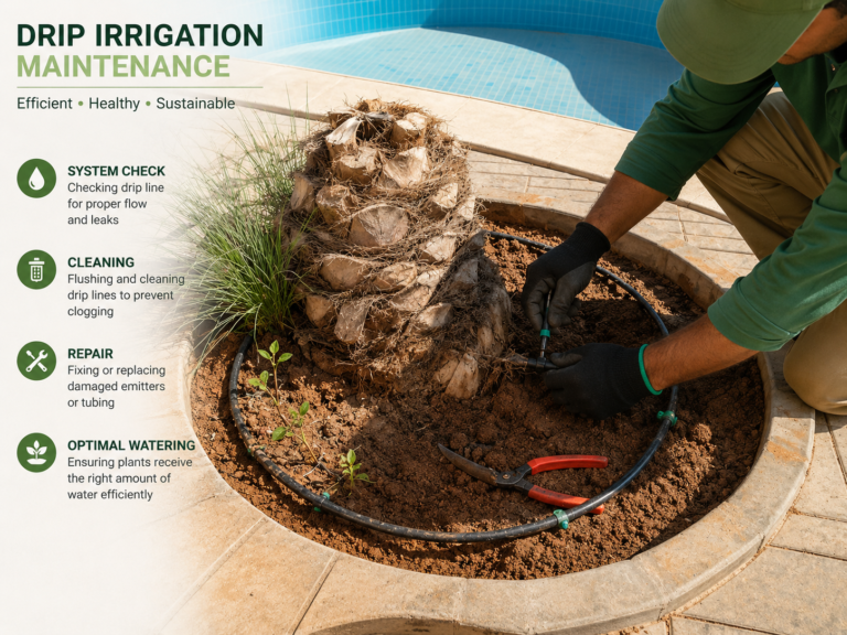 Best irrigation system for gardens in Saudi Arabia