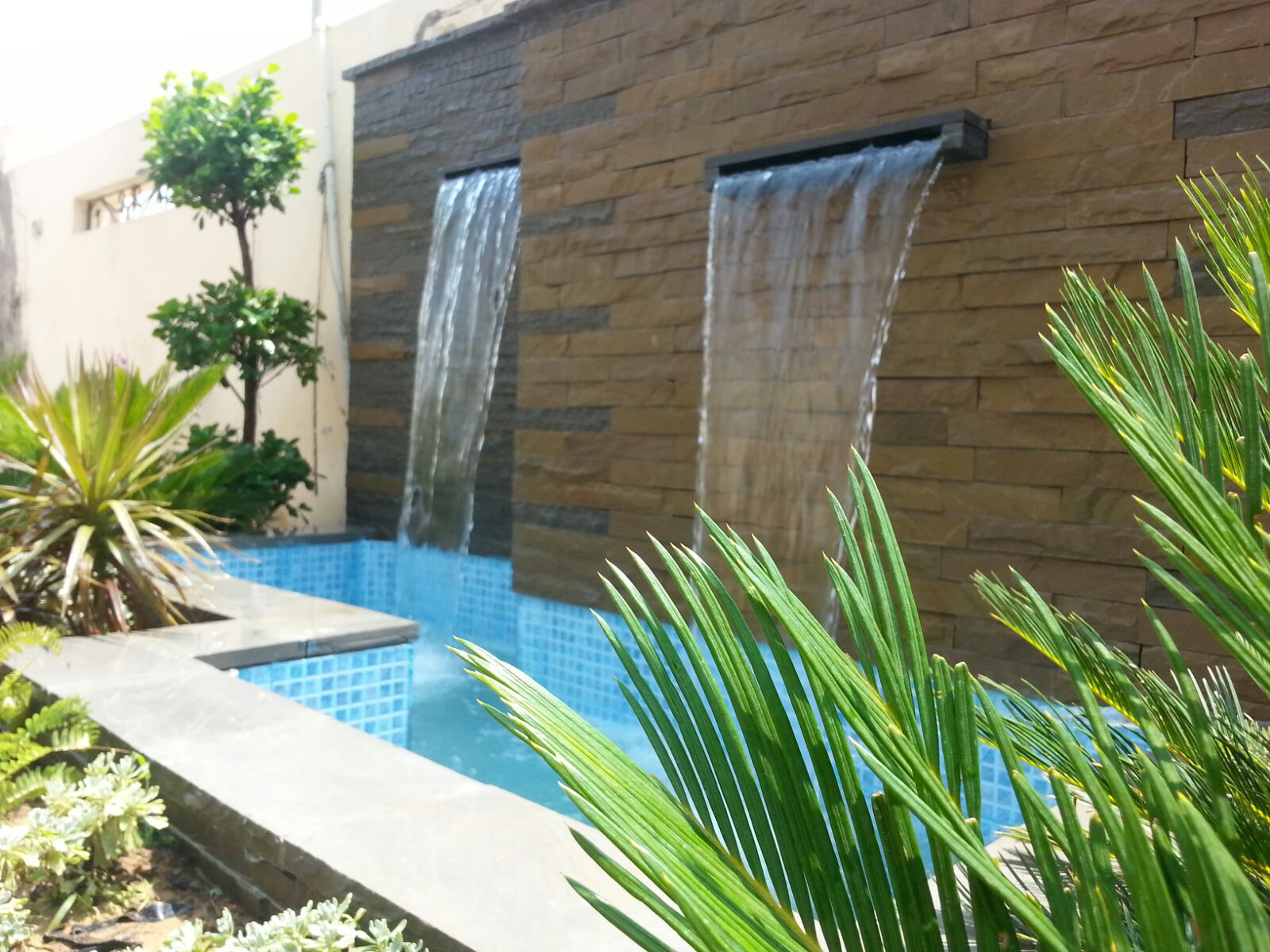 Water Features Designed for Riyadh Hot Climate Saudi Arabia